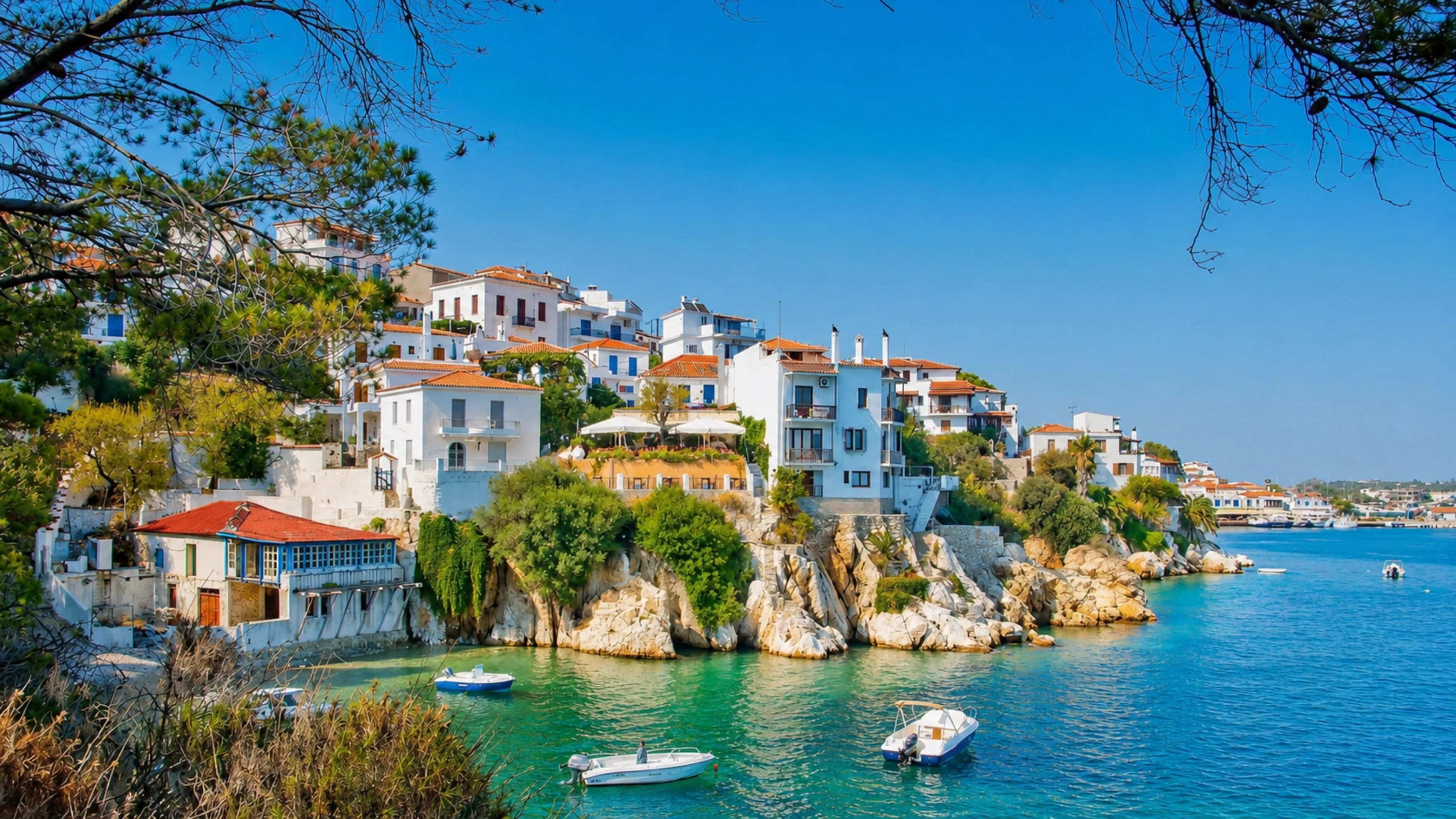 Szkiathosz medencés hotelben reggelivel 🇬🇷