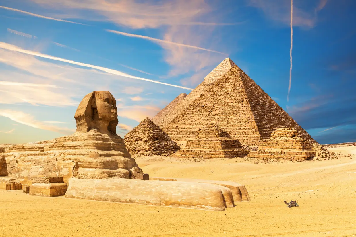 Ókori Egyiptom csodái Gízában 🐫